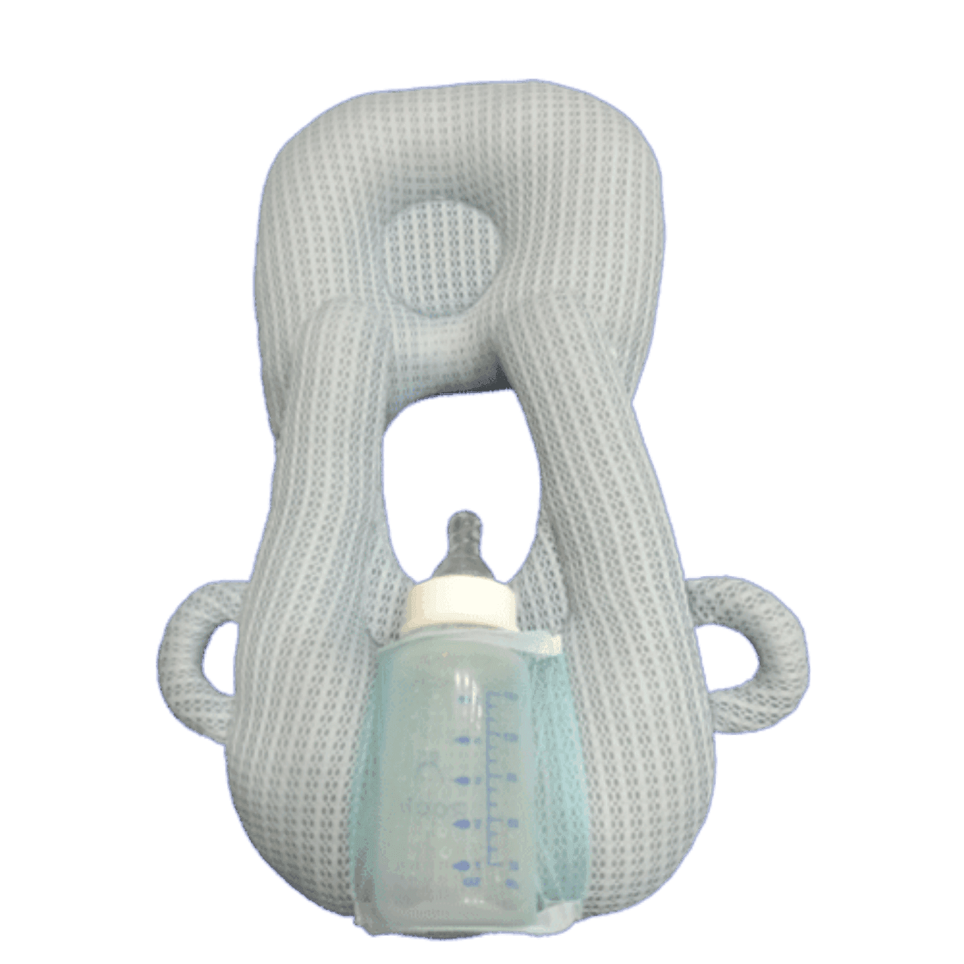 Blue Feeding Cushion — Feeding Cushion by Little Smiles