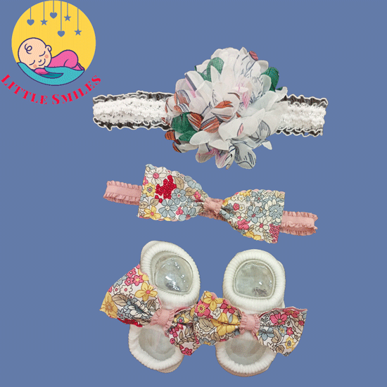 Floral Bow & Flower Set